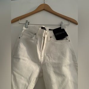 Banana republic high rise straight jeans